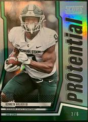Kenneth Walker III [End Zone] #P-KW Football Cards 2022 Panini Score Protential Prices
