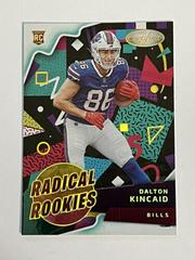 Dalton Kincaid #RAD-13 Football Cards 2023 Panini Certified Radical Rookies Prices