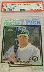 Kurt Suzuki [Refractor] Baseball Cards 2004 Topps Chrome Traded Prices