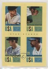 Carl Yastrzemski, Al Kaline, Willie Horton, Catfish Hunter #3 Baseball Cards 2014 Panini Golden Age Star Stamps Prices