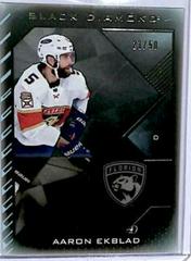 Aaron Ekblad [Premium Relics ] #BDB-AE Hockey Cards 2021 Upper Deck Black Diamond Prices