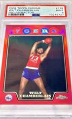 Wilt Chamberlain [Red Refractor] #178 Basketball Cards 2008 Topps Chrome Prices