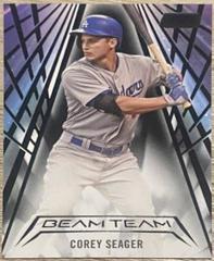 Corey Seager [Black] #BT-CS Baseball Cards 2018 Stadium Club Beam Team Prices