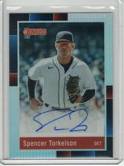 Spencer Torkelson [Holo] #R88S-ST Baseball Cards 2022 Panini Donruss Optic Retro 1988 Signatures Prices
