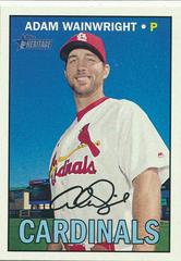 Adam Wainwright #640 Baseball Cards 2016 Topps Heritage Prices