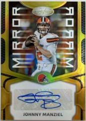 Johnny Manziel [Gold] #MS68 Football Cards 2023 Panini Certified Mirror Signatures Prices