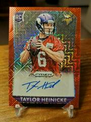 Taylor Heinicke [Mojo Red Prizm] #RS-TH Football Cards 2015 Panini Prizm Rookie Signatures Prices