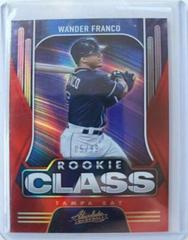 Wander Franco [Spectrum Red] #RC-20 Baseball Cards 2022 Panini Absolute Rookie Class Prices
