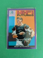 Adley Rutschman [Purple Refractor Mega Box Mojo] #HIFI-3 Baseball Cards 2022 Bowman Hi Fi Futures Prices