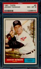 Johnny Romano #5 Baseball Cards 1961 Topps Prices