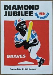 Hank Aaron #8 Baseball Cards 1976 Laughlin Diamond Jubilee Prices