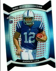 Andrew Luck #1 Football Cards 2012 Topps Chrome Red Zone Rookies Refractor Prices