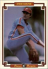 Steve Carlton #38 Baseball Cards 1984 Donruss Champions Prices