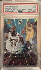 LeBron James [Teal Laser] Basketball Cards 2021 Panini Donruss Complete Players Prices