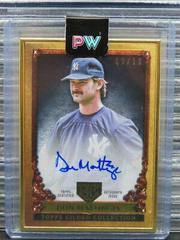 Don Mattingly [Onyx] #GOG-DMA Baseball Cards 2023 Topps Gilded Collection Gallery of Gold Autographs Prices