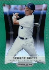George Brett [Green Prizm] #144 Baseball Cards 2012 Panini Prizm Prices