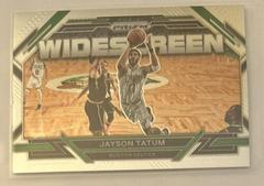Jayson Tatum #1 Basketball Cards 2022 Panini Prizm Widescreen Prices