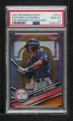 Anthony Gutierrez [Gold] #TP-22 Baseball Cards 2022 Bowman's Best Top Prospects Prices