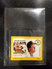 Mark McGwire Baseball Cards 1988 Grenada Baseball Stamps Prices