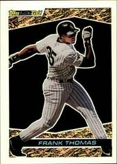 Frank Thomas Baseball Cards 1993 Topps Black Gold Prices