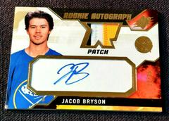 Jacob Bryson [Patch] #JB Hockey Cards 2021 SPx Rookie Auto Jersey Prices
