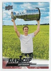 Josh Manson Hockey Cards 2022 Upper Deck Day With The Cup Prices
