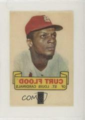 Curt Flood Baseball Cards 1966 Topps Rub Offs Prices