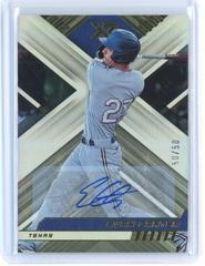 Evan Carter [Autograph] #25 Baseball Cards 2023 Panini Chronicles XR Prices