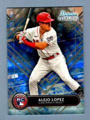 Alejo Lopez [Blue] #BSR-39 Baseball Cards 2022 Bowman Sterling Prices