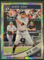 Aaron Judge [Batting Stance Shock] #114 Baseball Cards 2018 Panini Donruss Optic Prices