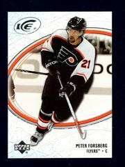 Peter Forsberg Hockey Cards 2005 Upper Deck Ice Prices