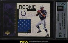 Peyton Manning Football Cards 1998 Upper Deck Game Jersey Prices
