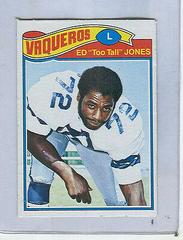 Ed 'Too Tall' Jones #314 Football Cards 1977 Topps Mexican Prices