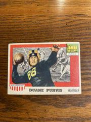 Duane Purvis Football Cards 1955 Topps All American Prices