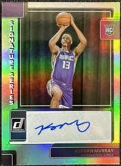 Keegan Murray Basketball Cards 2022 Panini Donruss Signature Series Prices