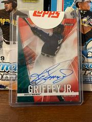 Ken Griffey Jr. [Red Wave Refractor] #FA-KGJ Baseball Cards 2017 Topps Finest Autographs Prices