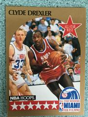 Clyde Drexler All Star Basketball Cards 1990 Hoops Prices