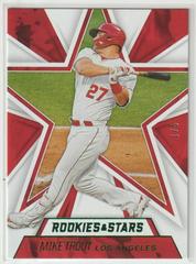 Mike Trout [Green] Baseball Cards 2021 Panini Chronicles Rookies and Stars Prices