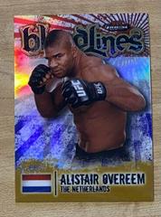 Alistair Overeem [Gold] #BL-AO Ufc Cards 2012 Finest UFC Bloodlines Prices