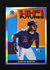 Austin Martin #HIFI-10 Baseball Cards 2022 Bowman Hi Fi Futures Prices