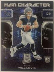 Will Levis #1 Football Cards 2023 Panini Spectra Main Character Prices