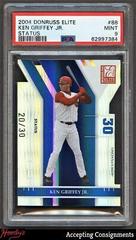 Ken Griffey Jr. [Status] #88 Baseball Cards 2004 Donruss Elite Prices