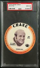 Jim Otis Football Cards 1976 Crane Discs Prices