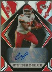Clyde Edwards Helaire [Autograph Black] #121 Football Cards 2020 Panini Phoenix Prices