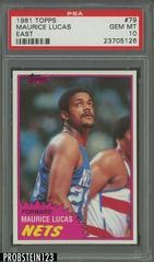 Maurice Lucas East #79 Basketball Cards 1981 Topps Prices