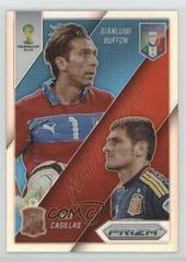 Gianluigi Buffon, Iker Casillas [Prizm] Soccer Cards 2014 Panini Prizm World Cup Matchups Prices