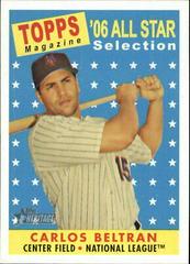 Carlos Beltran #486 Baseball Cards 2007 Topps Heritage Prices