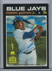 Vladimir Guerrero Jr. #VG Baseball Cards 2020 Topps Heritage Real One Autographs Prices