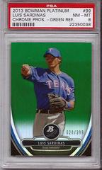 Luis Sardinas [Green Refractor] #99 Baseball Cards 2013 Bowman Platinum Chrome Prospects Prices