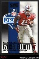 Ezekiel Elliott [Black] #4 Football Cards 2016 Panini Score NFL Draft Prices